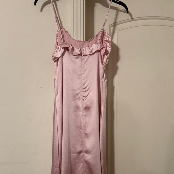 Pink Ruffle Strap Dress - Picture 3 of 3